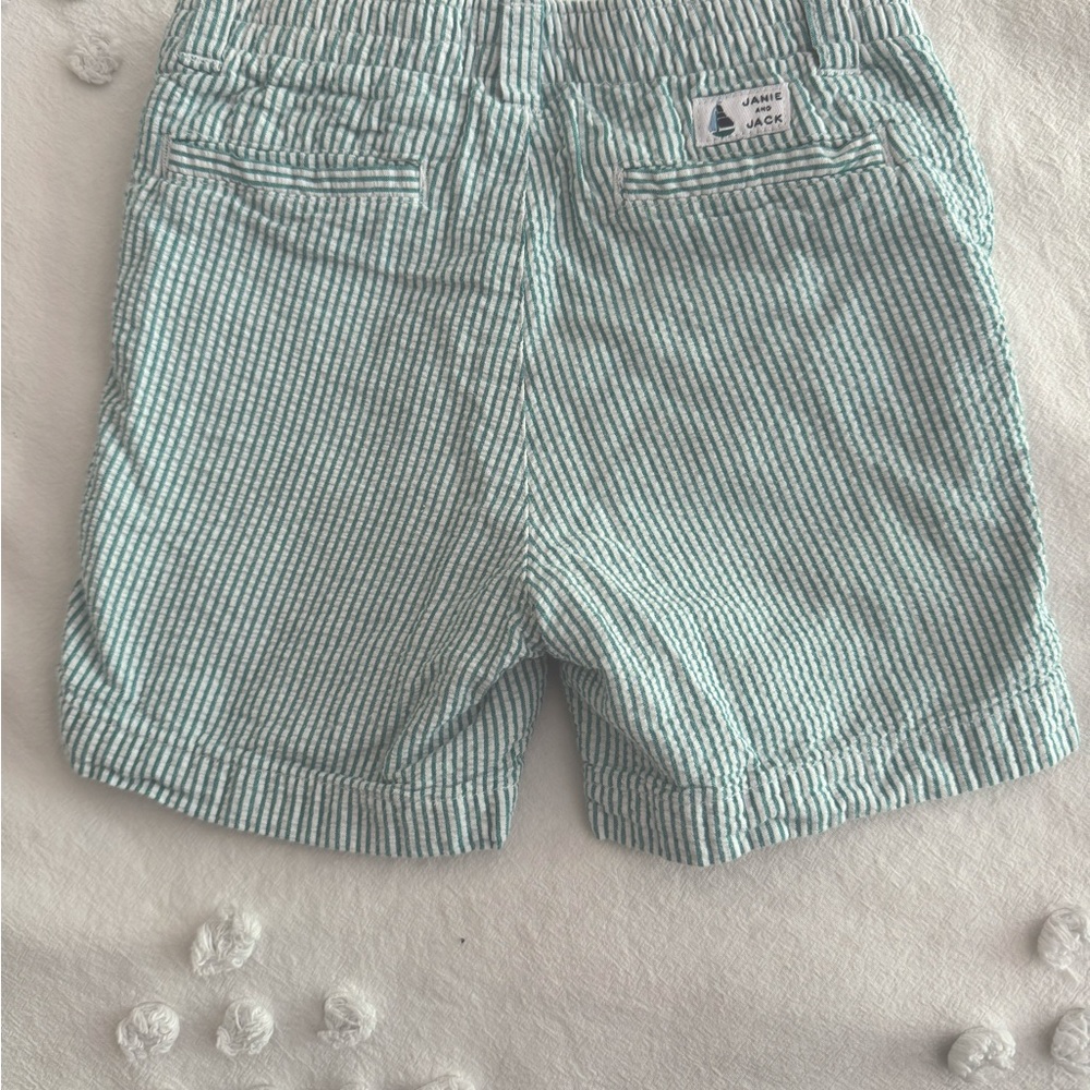 Janie & Jack seersucker shorts